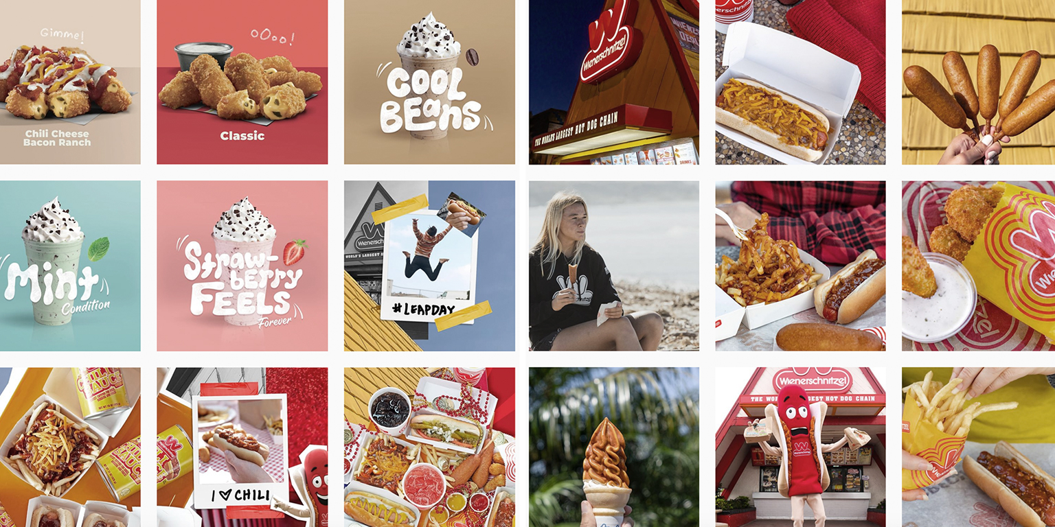 Wienerschnitzel instagram posts