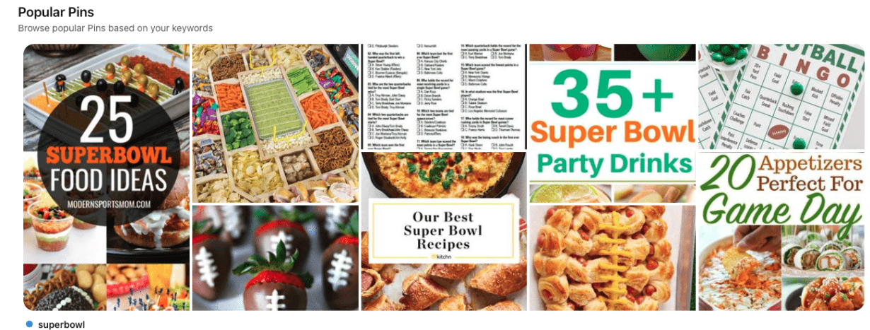 Pinterest Super Bowl Party Inspiration